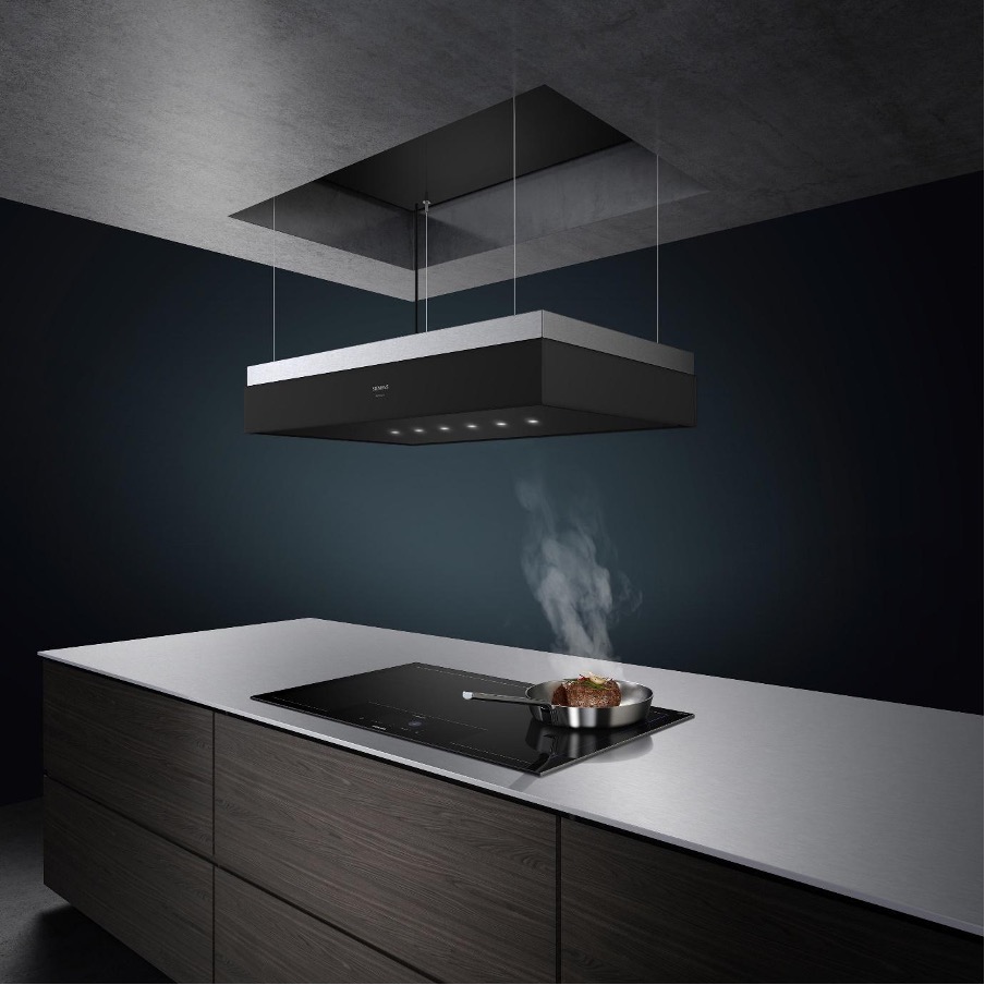 hotte aspirante industrielle cuisine pour plafond 