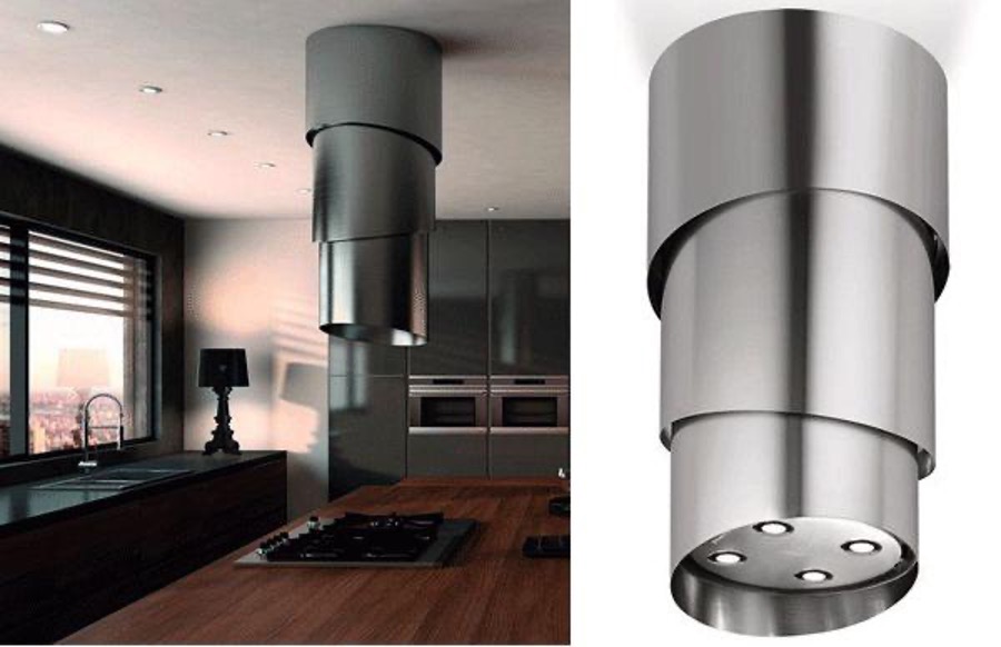 Hotte aspirante télescopique 